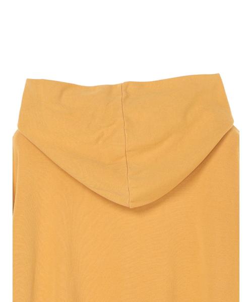 AMERICAN HOLIC（アメリカンホリック）の「ピグメントフード付裏毛プルオーバー　＊（パーカー・レディース・チャコールグレー/ベージュ/カーキ/ピンク/マスタード・M/L）」の9枚目の写真