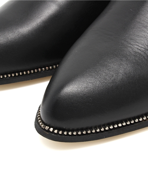 SENSO(センソ)の「SENSO ジップディテールショートブーツ(ブーツ・レディース・ブラック・37/38/36/39/35)」の5枚目の写真