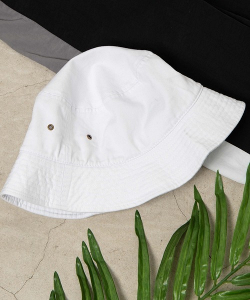 newhattan(ニューハッタン)の「WEGO/Newhattanバケットハット(ハット・メンズ・ブラック/ホワイト・FREE)」の2枚目の写真