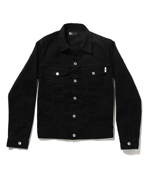 BEAMS(ビームス)の「VAPORIZE / デニム G-ジャケット(デニムジャケット・メンズ・ブラック/インディゴブルー・LARGE/MEDIUM/SMALL)」の1枚目の写真
