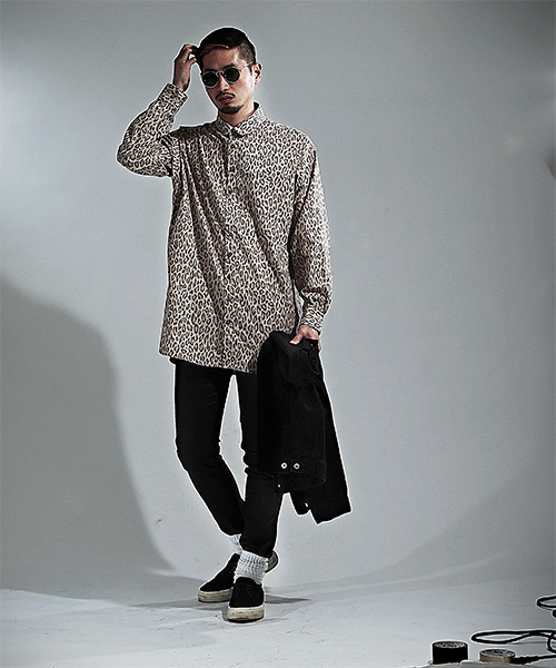 BEAMS(ビームス)の「VAPORIZE / デニム G-ジャケット(デニムジャケット・メンズ・ブラック/インディゴブルー・LARGE/MEDIUM/SMALL)」の3枚目の写真
