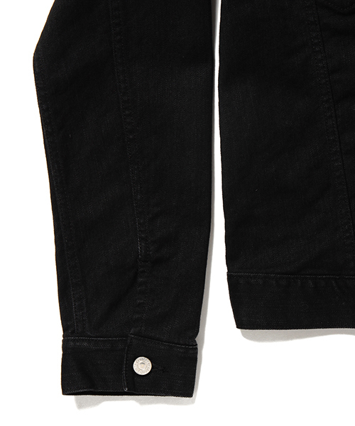 BEAMS(ビームス)の「VAPORIZE / デニム G-ジャケット(デニムジャケット・メンズ・ブラック/インディゴブルー・LARGE/MEDIUM/SMALL)」の9枚目の写真