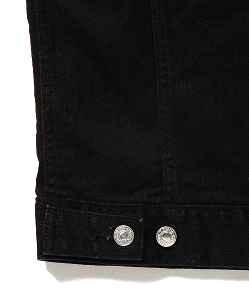 BEAMS(ビームス)の「VAPORIZE / デニム G-ジャケット(デニムジャケット・メンズ・ブラック/インディゴブルー・LARGE/MEDIUM/SMALL)」の11枚目の写真
