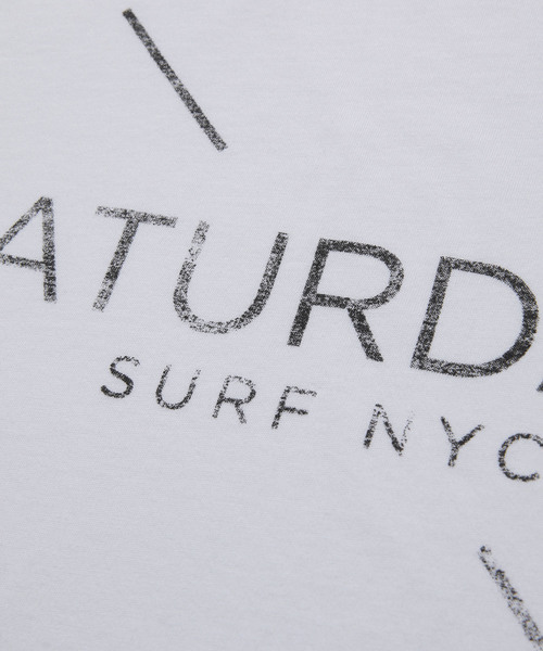 Saturdays NYC（サタデーズ ニューヨークシティ ）の「Saturdays Surf/Nyc Graphic Tee（Tシャツ/カットソー・メンズ・ホワイト/ブラック・X-LARGE/X-SMALL/S/M/L）」の11枚目の写真