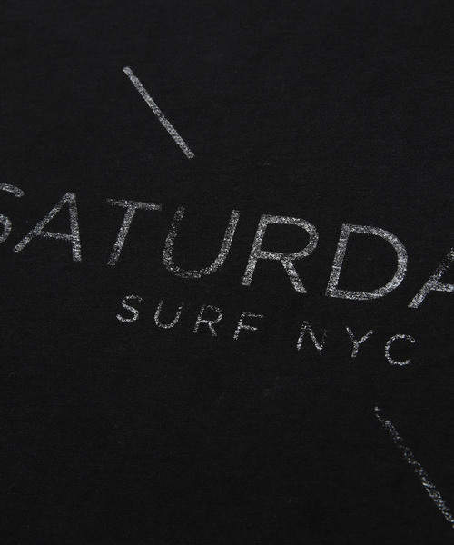 Saturdays NYC（サタデーズ ニューヨークシティ ）の「Saturdays Surf/Nyc Graphic Tee（Tシャツ/カットソー・メンズ・ホワイト/ブラック・X-LARGE/X-SMALL/S/M/L）」の6枚目の写真