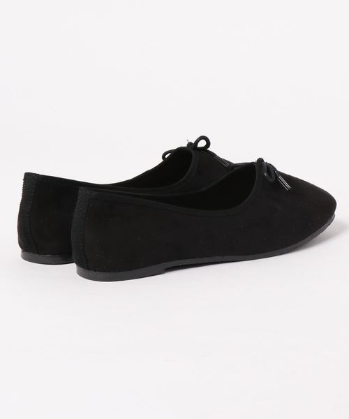 KOBE LETTUCE（コウベレタス）の「スクエアトゥ甲深フラットバレエシューズ（バレエシューズ・レディース・キャメル/アイボリー/ブラック系その他/ゴールド/ブラック/ベージュ・S/M/L/LL）」の8枚目の写真