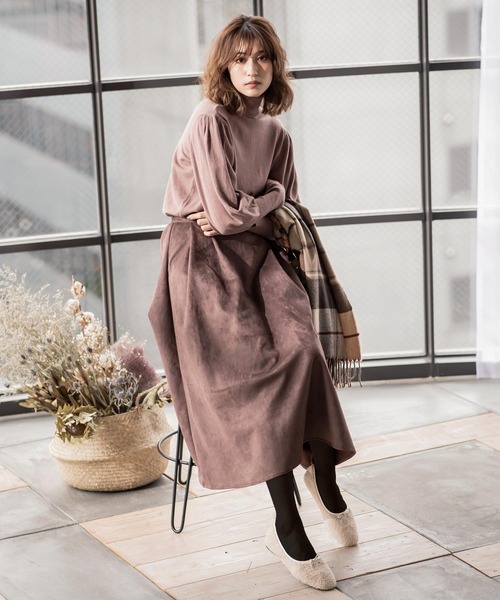 KOBE LETTUCE（コウベレタス）の「スクエアトゥ甲深フラットバレエシューズ（バレエシューズ・レディース・キャメル/アイボリー/ブラック系その他/ゴールド/ブラック/ベージュ・S/M/L/LL）」の16枚目の写真