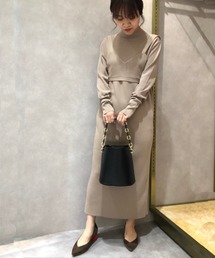 秋のベージュワンピースコーデ特集 最新 きれいめな大人の着こなしを紹介 Zozotown