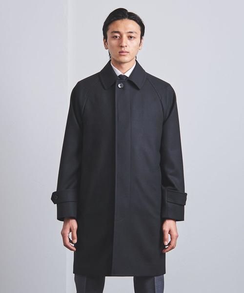 UNITED ARROWS メルトン ラグランスリーブ ステンカラーコート UNITED ARROWS（ユナイテッドアローズ）の「<UNITED ARROWS> メルトン