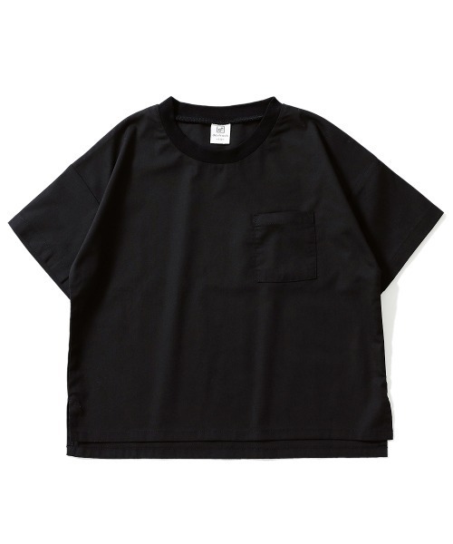 devirock(デビロック)の「リネン風Tシャツ(Tシャツ/カットソー・キッズ・モカ/テラコッタ/ブラック/マスタード/パープル/ダークグリーン・120cm/130cm/150cm/100cm/110cm/140cm/160cm)」の13枚目の写真