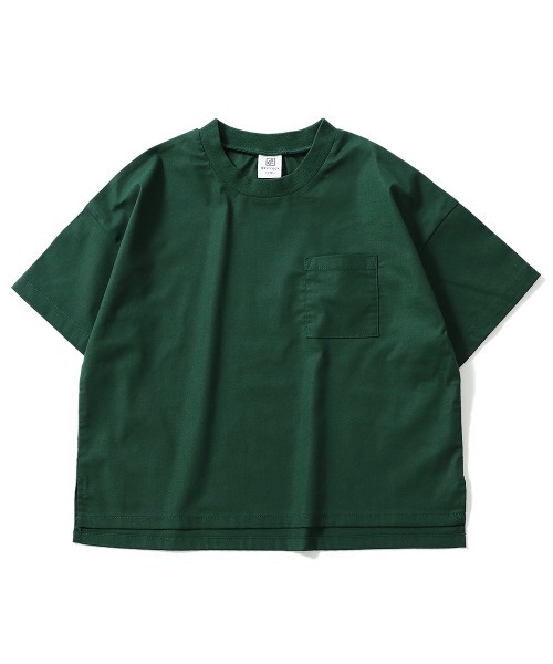 devirock(デビロック)の「リネン風Tシャツ(Tシャツ/カットソー・キッズ・モカ/テラコッタ/ブラック/マスタード/パープル/ダークグリーン・120cm/130cm/150cm/100cm/110cm/140cm/160cm)」の16枚目の写真