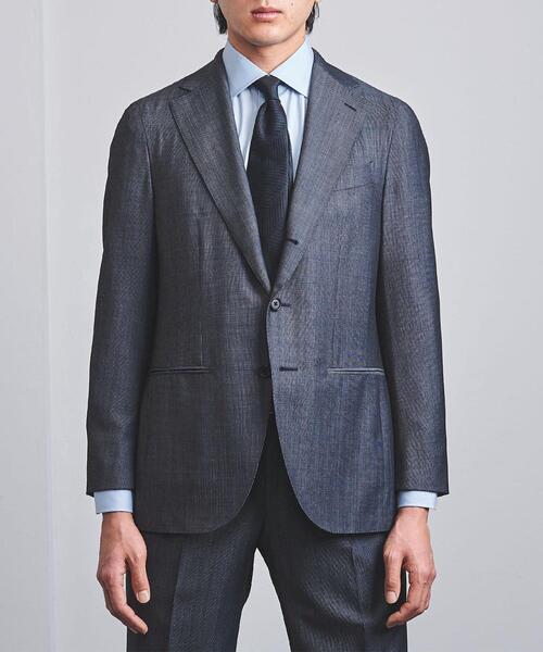 【本日値下‼️】CARUSO aida セットアップ Caruso（カルーゾ）の「＜CARUSO（カルーゾ）＞ メランジ 3B スーツ