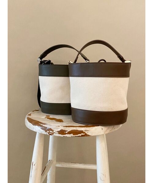 MURUA（ムルーア）の「Switching BAG（ハンドバッグ・レディース・カーキ/ブラウン・FREE）」の3枚目の写真