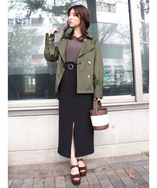 MURUA（ムルーア）の「Switching BAG（ハンドバッグ・レディース・カーキ/ブラウン・FREE）」の5枚目の写真