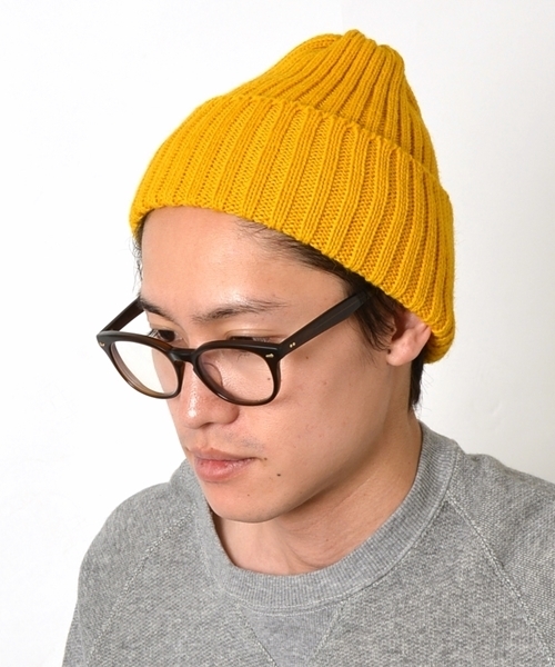 SHIPS(シップス)の「WARREN SCOTT: リブ ニットキャップ■●(ニットキャップ/ビーニー・メンズ・ブラック/イエロー/バーガンディー/ブルー/ネイビー/チャコールグレー/カーキ/レッド/ライトグリーン・ONE SIZE)」の8枚目の写真