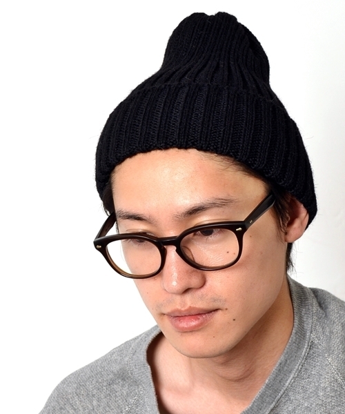 SHIPS(シップス)の「WARREN SCOTT: リブ ニットキャップ■●(ニットキャップ/ビーニー・メンズ・ブラック/イエロー/バーガンディー/ブルー/ネイビー/チャコールグレー/カーキ/レッド/ライトグリーン・ONE SIZE)」の2枚目の写真