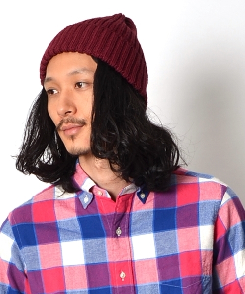 SHIPS(シップス)の「WARREN SCOTT: リブ ニットキャップ■●(ニットキャップ/ビーニー・メンズ・ブラック/イエロー/バーガンディー/ブルー/ネイビー/チャコールグレー/カーキ/レッド/ライトグリーン・ONE SIZE)」の11枚目の写真