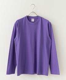 5.6oz オーバーサイズ クルーネック ロングスリーブ Tee/ロンT ベーシック カラバリ豊富 秋 秋服 2026年秋冬