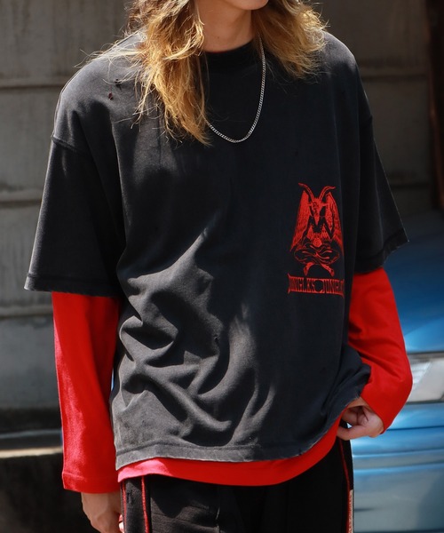 United Athle(ユナイテッドアスレ)の「【ROOPTOKYO】United Athle 5.6oz オーバーサイズ クルーネック ロングスリーブ Tee/ロンT ベーシック カラバリ豊富 2026年春夏(Tシャツ/カットソー・メンズ・ナチュラル/ブラック/ターコイズブルー/ホワイト/ピンク/ライム/ライトオリーブ/ミックスグレー/ネイビー/バイオレット/ダークブラウン/レッド/サンドベージュ・L/XL/M/S)」の13枚目の写真