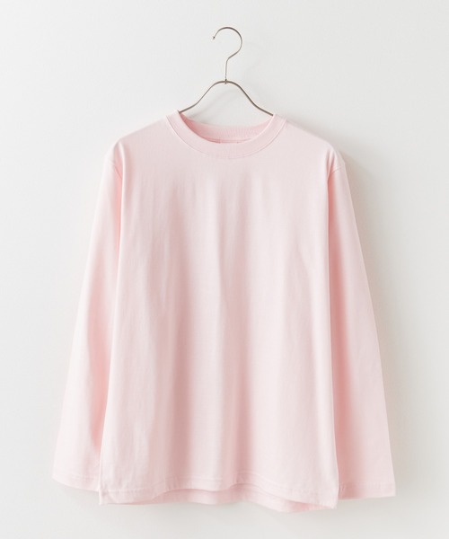 United Athle(ユナイテッドアスレ)の「【ROOPTOKYO】United Athle 5.6oz オーバーサイズ クルーネック ロングスリーブ Tee/ロンT ベーシック カラバリ豊富 2026年春夏(Tシャツ/カットソー・メンズ・ナチュラル/ブラック/ターコイズブルー/ホワイト/ピンク/ライム/ライトオリーブ/ミックスグレー/ネイビー/バイオレット/ダークブラウン/レッド/サンドベージュ・L/XL/M/S)」の12枚目の写真