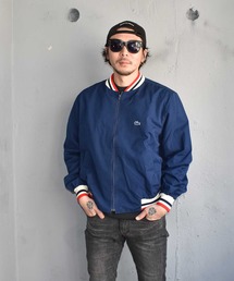 90s オールド ラコステ Lサイズ相当 スウィングトップ ブルゾン ネイビー 90s オールド ラコステ Lサイズ相当 スウィングトップ ブルゾン