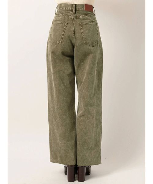 EVRIS（エヴリス）の「SIMPLEワイドデニムパンツ（デニムパンツ・レディース・ホワイト/ブラウン/カーキ・SMALL/MEDIUM）」の20枚目の写真