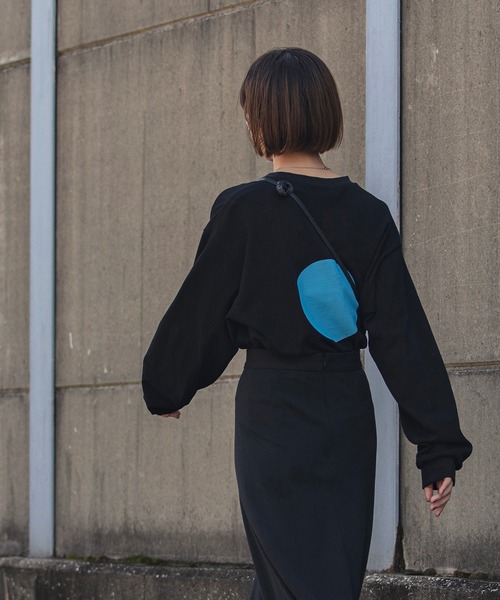 nimiru（ニミル）の「丸プリントロンT（Tシャツ/カットソー・レディース・ブラック/レッド/グリーン・FREE）」の19枚目の写真