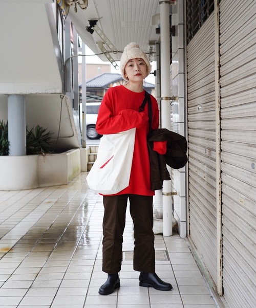 nimiru（ニミル）の「丸プリントロンT（Tシャツ/カットソー・レディース・ブラック/レッド/グリーン・FREE）」の20枚目の写真