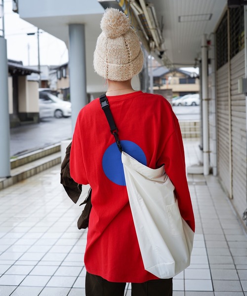 nimiru（ニミル）の「丸プリントロンT（Tシャツ/カットソー・レディース・ブラック/レッド/グリーン・FREE）」の21枚目の写真