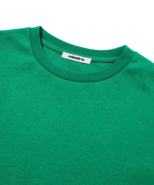nimiru（ニミル）の「丸プリントロンT（Tシャツ/カットソー・レディース・ブラック/レッド/グリーン・FREE）」の8枚目の写真