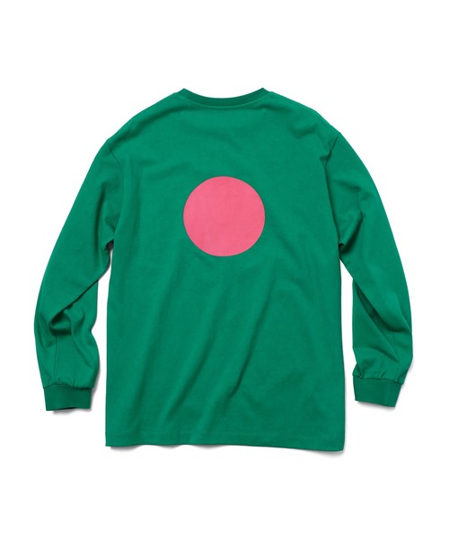 nimiru（ニミル）の「丸プリントロンT（Tシャツ/カットソー・レディース・ブラック/レッド/グリーン・FREE）」の7枚目の写真