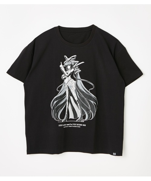 R4G（アールフォージー）の「【初音ミク】LUCKY☆ORB MIKU ART TEE（T