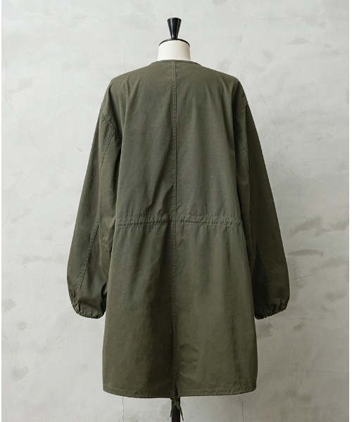WAIPER.inc（ワイパーインク）の「新品 米軍 1960’s U.S.ARMY VESICANT ガスプロテクティブコート WAIPER.inc（ミリタリージャケット・メンズ・オリーブ・S/M/L/XL）」の3枚目の写真