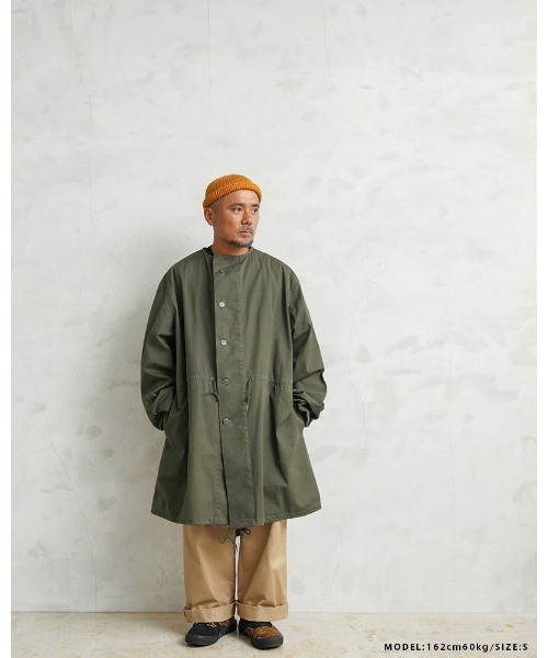WAIPER.inc（ワイパーインク）の「新品 米軍 1960’s U.S.ARMY VESICANT ガスプロテクティブコート WAIPER.inc（ミリタリージャケット・メンズ・オリーブ・S/M/L/XL）」の9枚目の写真