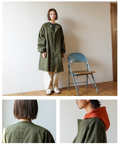 WAIPER.inc（ワイパーインク）の「新品 米軍 1960’s U.S.ARMY VESICANT ガスプロテクティブコート WAIPER.inc（ミリタリージャケット・メンズ・オリーブ・S/M/L/XL）」の16枚目の写真
