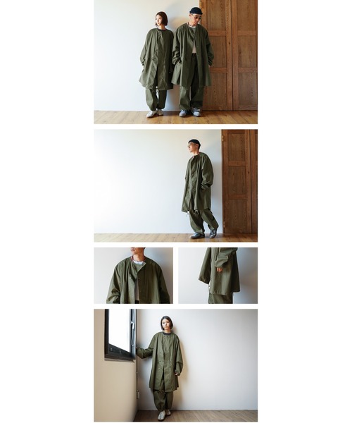 WAIPER.inc（ワイパーインク）の「新品 米軍 1960’s U.S.ARMY VESICANT ガスプロテクティブコート WAIPER.inc（ミリタリージャケット・メンズ・オリーブ・S/M/L/XL）」の17枚目の写真