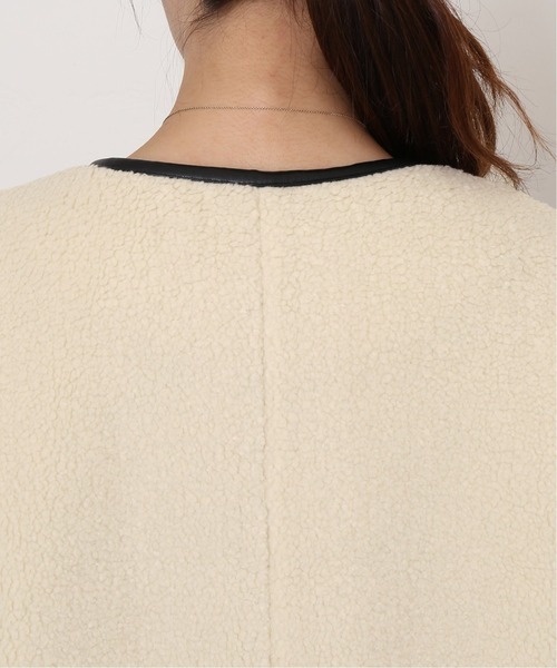 JOURNAL STANDARD Ecopelボアパイピングコート JOURNAL STANDARD（ジャーナルスタンダード）の「Ecopelボア