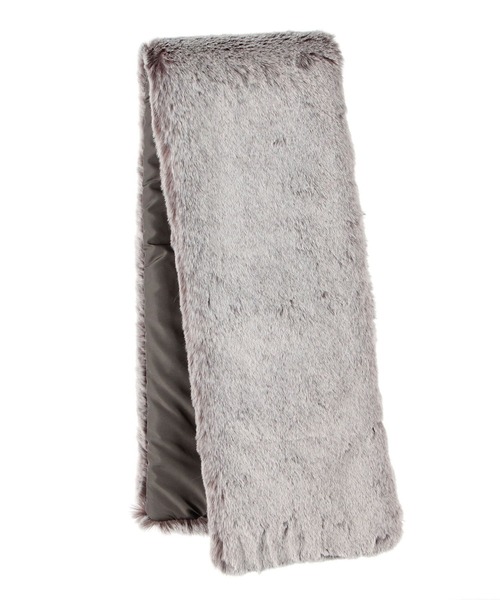 NARACAMICIE（ナラカミーチェ）の「エコファーマフラー（マフラー・レディース・グレー/ブルー/グリーン・FREE）」の13枚目の写真