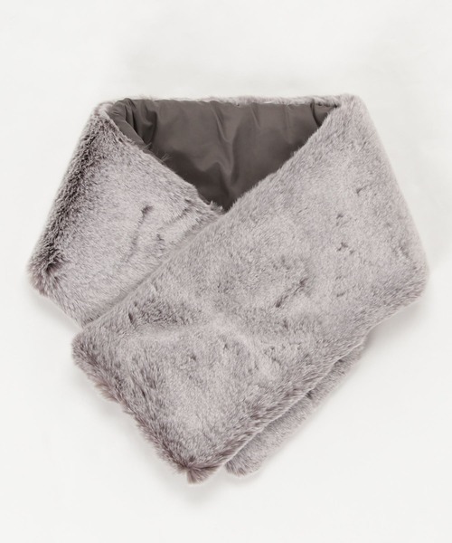 NARACAMICIE（ナラカミーチェ）の「エコファーマフラー（マフラー・レディース・グレー/ブルー/グリーン・FREE）」の16枚目の写真