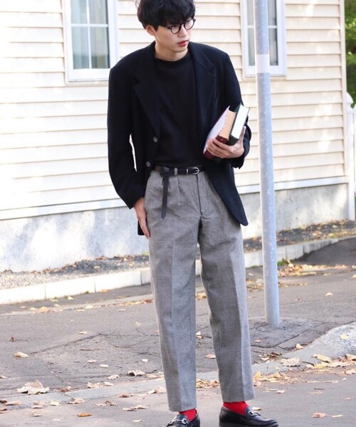 tk.TAKEO KIKUCHI（ティーケータケオキクチ）の「【WEB限定】ロングレザーベルト【インフルエンサー 風早ゆうた着用アイテム】（ベルト・メンズ・ブラック/ダークブラウン・00）」の5枚目の写真