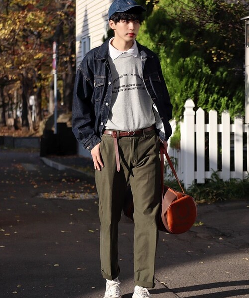 tk.TAKEO KIKUCHI（ティーケータケオキクチ）の「【WEB限定】ロングレザーベルト【インフルエンサー 風早ゆうた着用アイテム】（ベルト・メンズ・ブラック/ダークブラウン・00）」の7枚目の写真