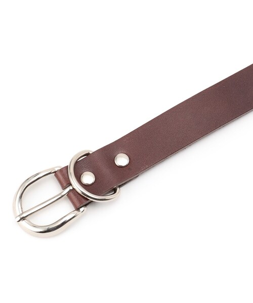 tk.TAKEO KIKUCHI（ティーケータケオキクチ）の「【WEB限定】ロングレザーベルト【インフルエンサー 風早ゆうた着用アイテム】（ベルト・メンズ・ブラック/ダークブラウン・00）」の9枚目の写真