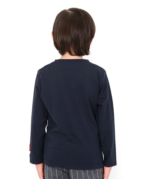 セール キッズロンt ルカリオ ポケモン ネイビー Tシャツ カットソー Design Tshirts Store Graniph デザイン ティーシャツ ストア グラニフ のファッション通販 Zozotown