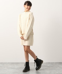 【ジュニア】ケーブルニットアップ/917404