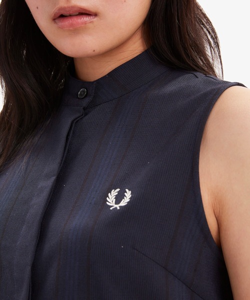 55 以上節約 Sleeveless Dress ワンピース Fred Perry フレッドペリー のファッション 期間限定限定 Arenatheatre Net