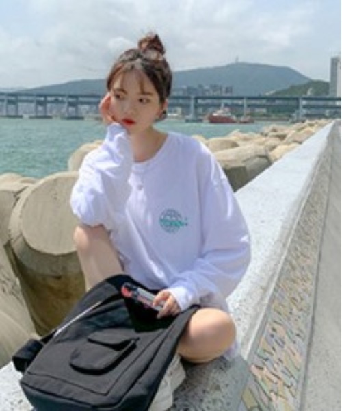 SONA（ソナ）の「SONYUNARA ワールドワイド長袖Tシャツ（Tシャツ/カットソー・レディース・ホワイト/ブラック・FREE）」の6枚目の写真