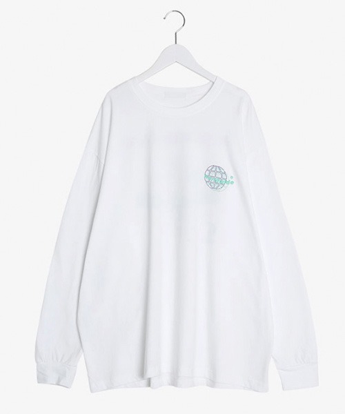 SONA（ソナ）の「SONYUNARA ワールドワイド長袖Tシャツ（Tシャツ/カットソー・レディース・ホワイト/ブラック・FREE）」の4枚目の写真