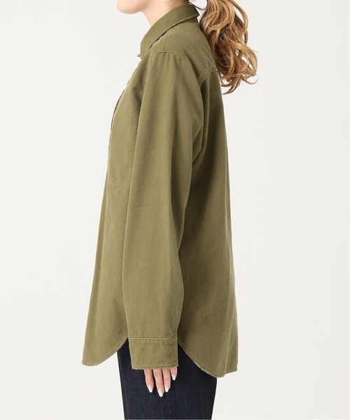 plage（プラージュ）の「Crashアーミーシャツ◆（シャツ/ブラウス・レディース・カーキ・38/36）」の4枚目の写真