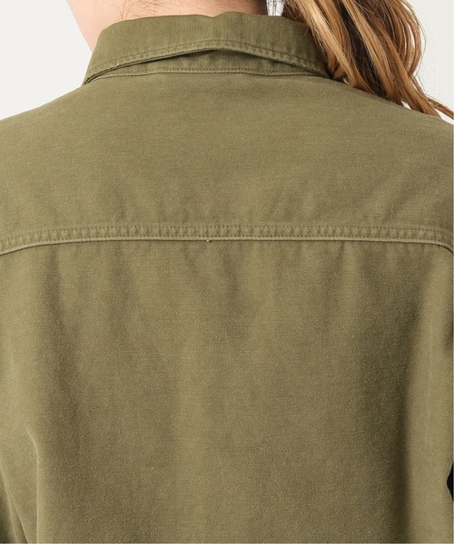 plage（プラージュ）の「Crashアーミーシャツ◆（シャツ/ブラウス・レディース・カーキ・38/36）」の6枚目の写真