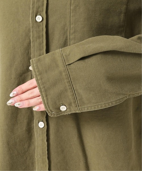 plage（プラージュ）の「Crashアーミーシャツ◆（シャツ/ブラウス・レディース・カーキ・38/36）」の9枚目の写真